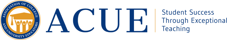 ACUE Logo