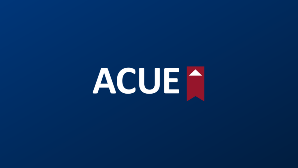 ACUE logo