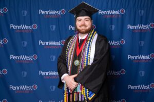 PennWest graduate Gage Gray
