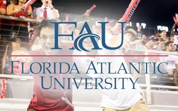 FAU students at sports event feature case study image