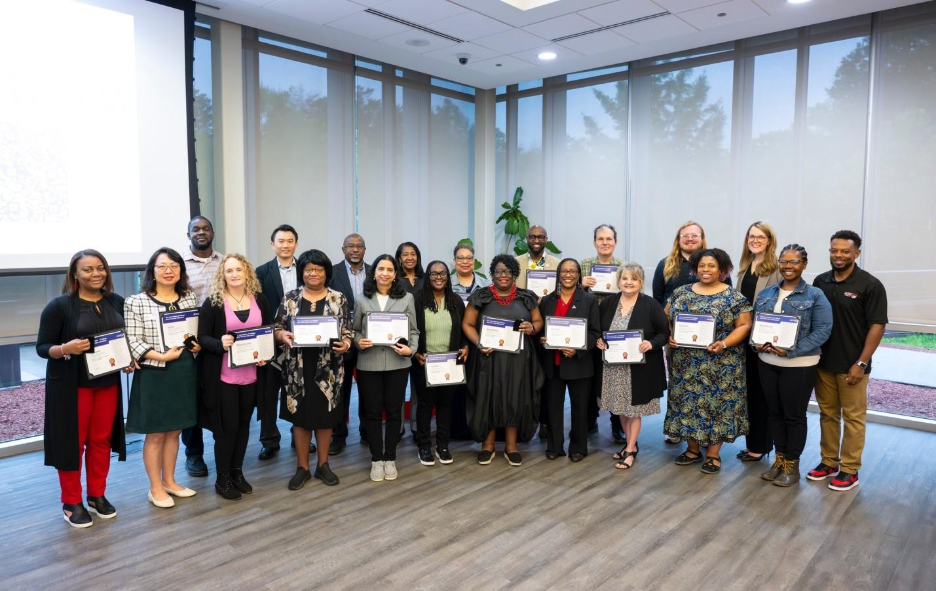 Winston-Salem State University (WSSU) ACE pinning ceremony