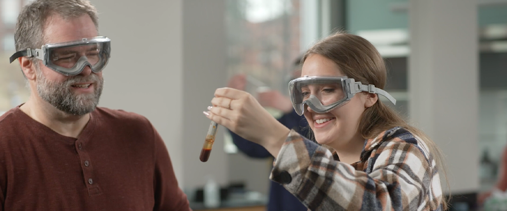 Science faculty teaches student at PASSHE utilizing evidence-based approaches to teaching