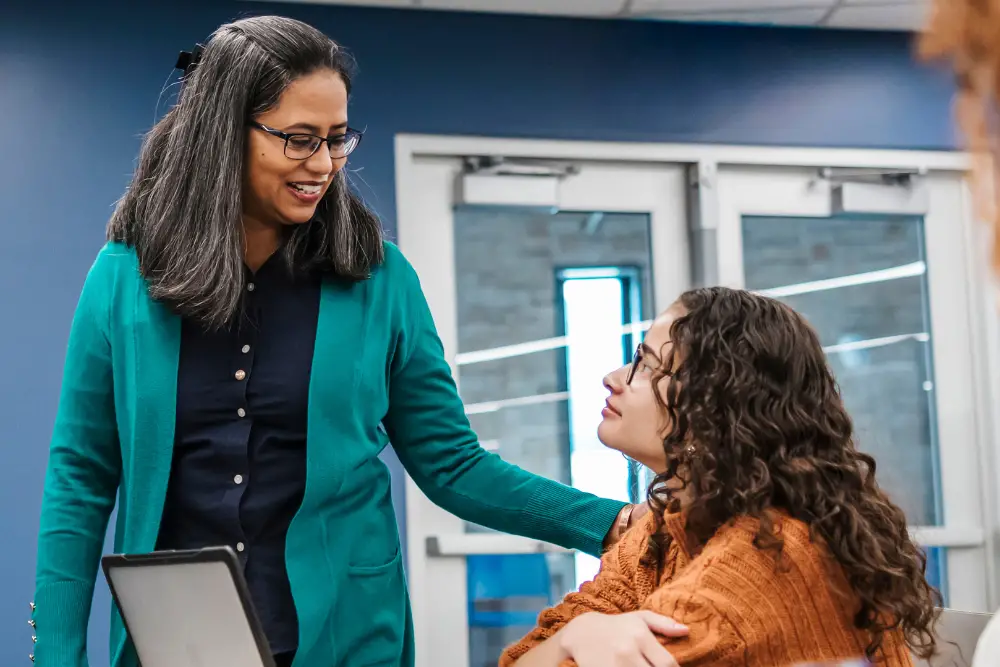 A professor integrating holistic support strategies to create an environments where neurodivergent students can thrive.